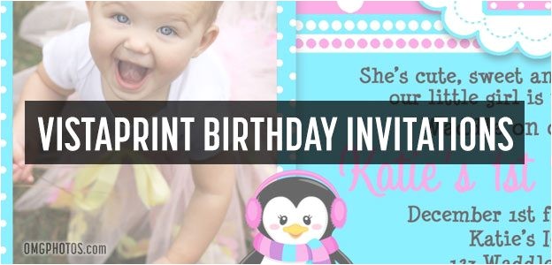 Vista Print Birthday Party Invitations Vistaprint Birthday Party Invites Samples Coupon