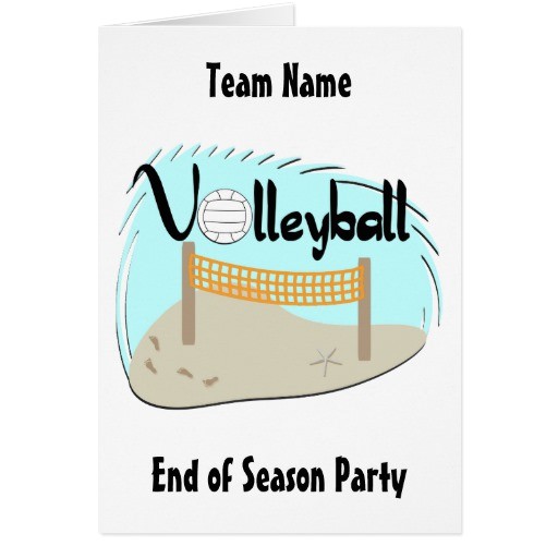 Volleyball Party Invitation Template the Gallery for Gt Talent Show Program Template