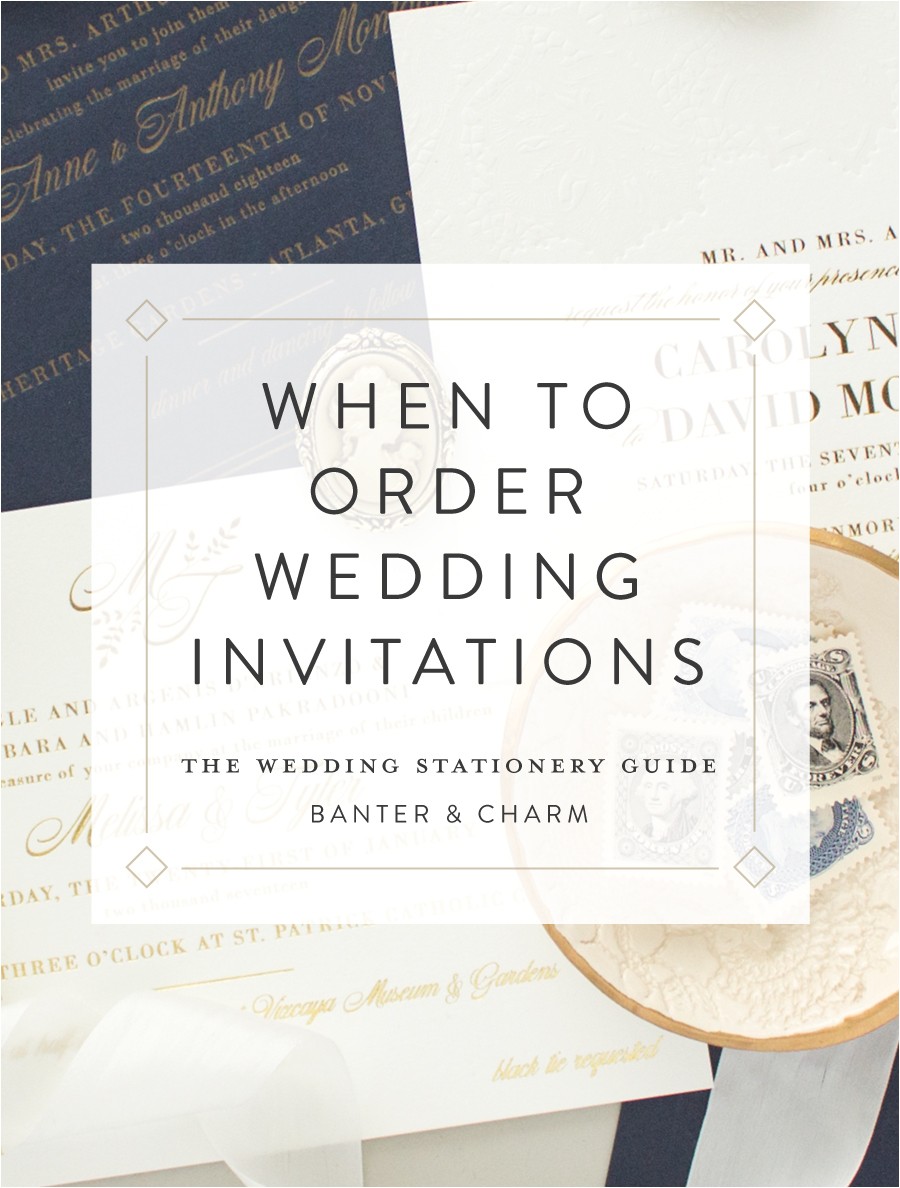 Wedding Invitations Online ordering when to order Wedding Invitations the Wedding Stationery