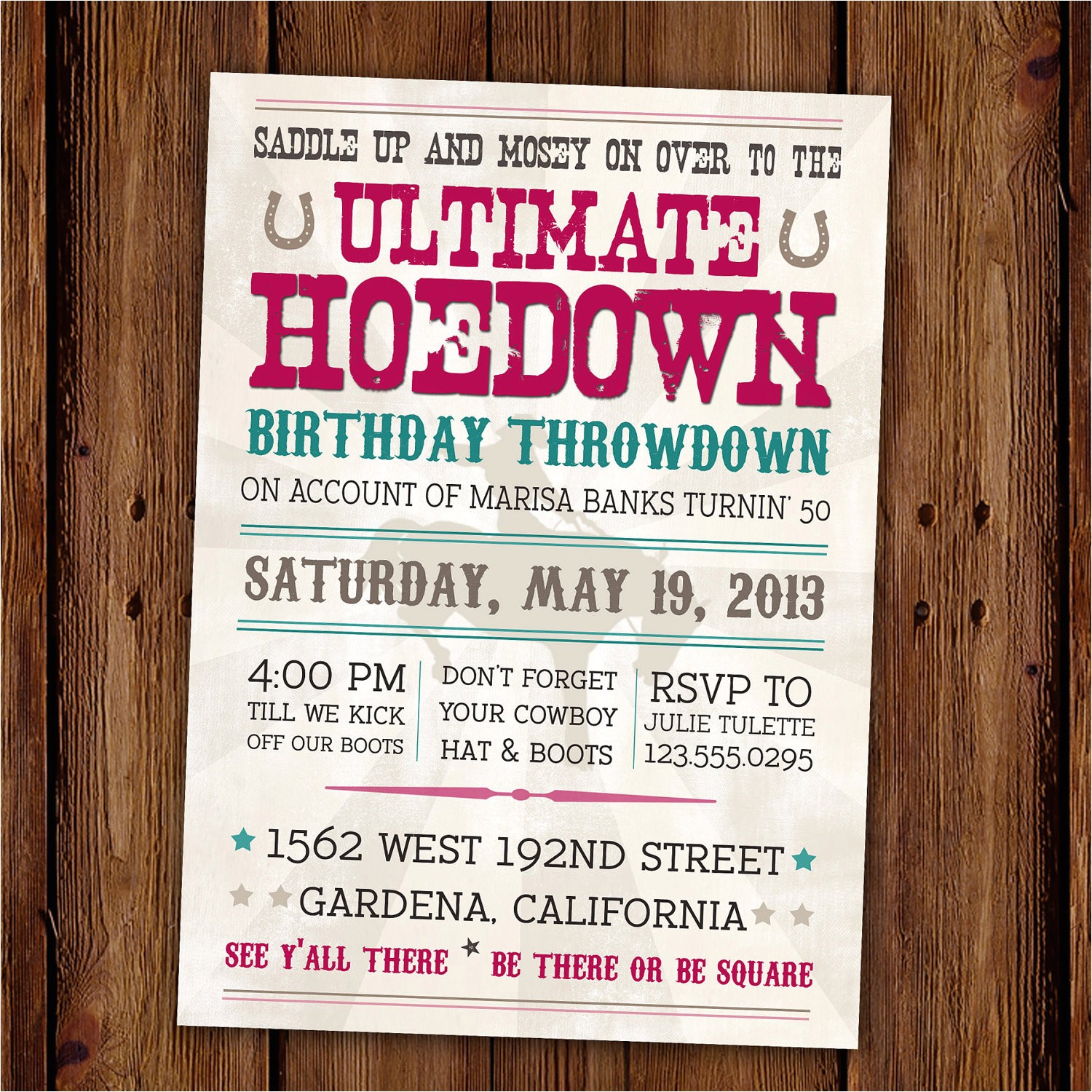 Western Party Invitation Wording 11 Beautiful and Unique Looking Western Birthday
