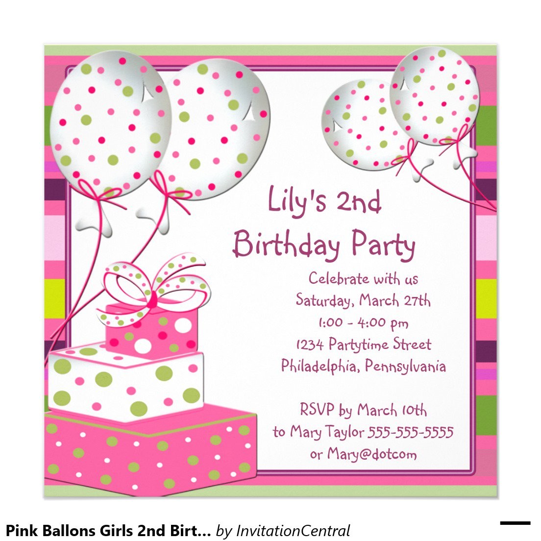 What to Put On A Party Invite Birthday Party Invitation Card Best Party Ideas