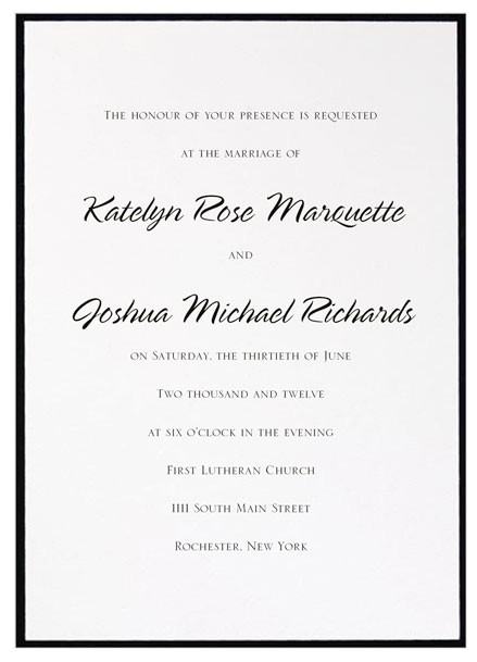 What to Say On Wedding Invitations What Does the Font You Choose for Your Wedding Invitations