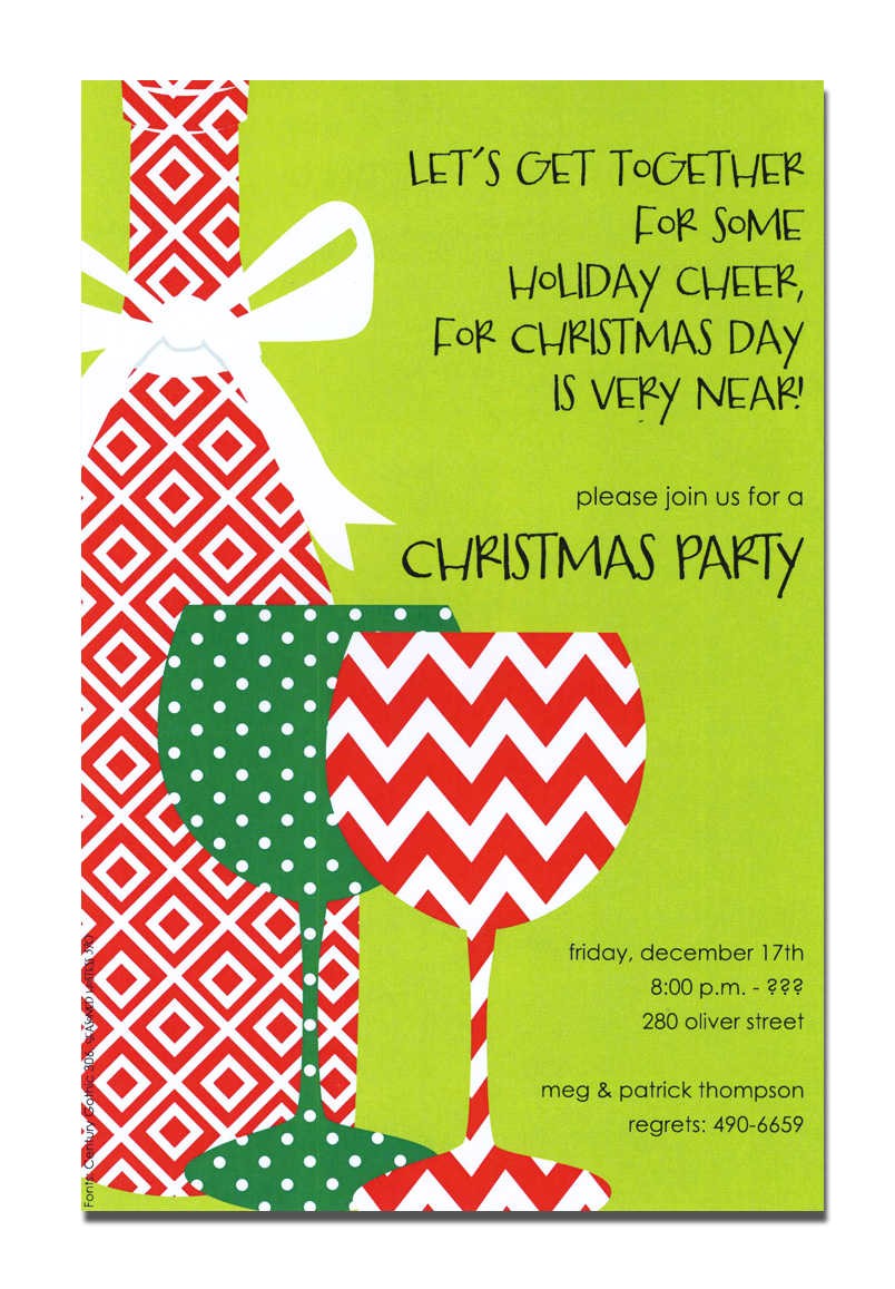What to Write On A Christmas Party Invitation Christmas Open House Invitations Christmas Open House