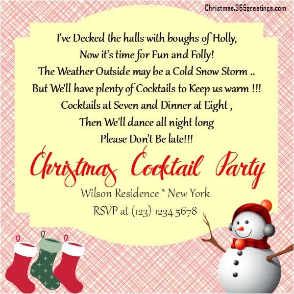 What to Write On A Christmas Party Invitation Christmas Party Invitation Ideas Christmas Celebration