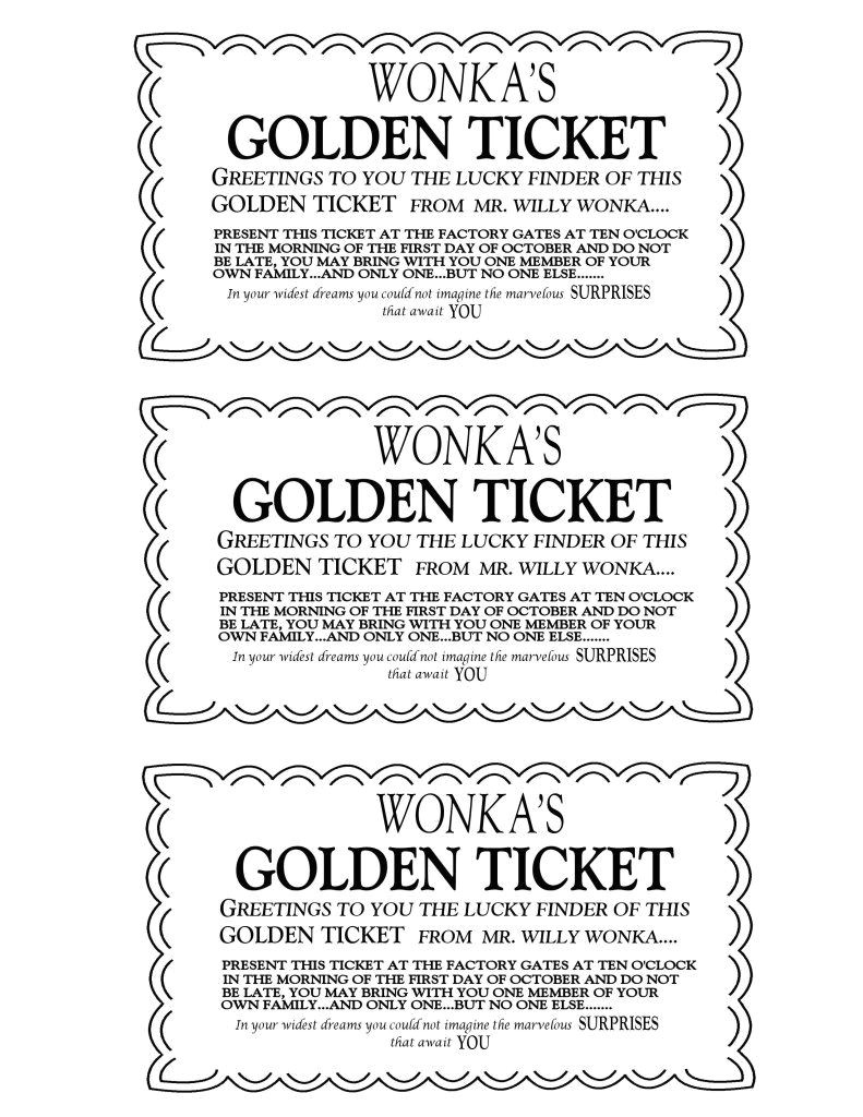Willy Wonka Party Invitations Printable Free Willy Wonka Golden Ticket Invitations Charlie and the