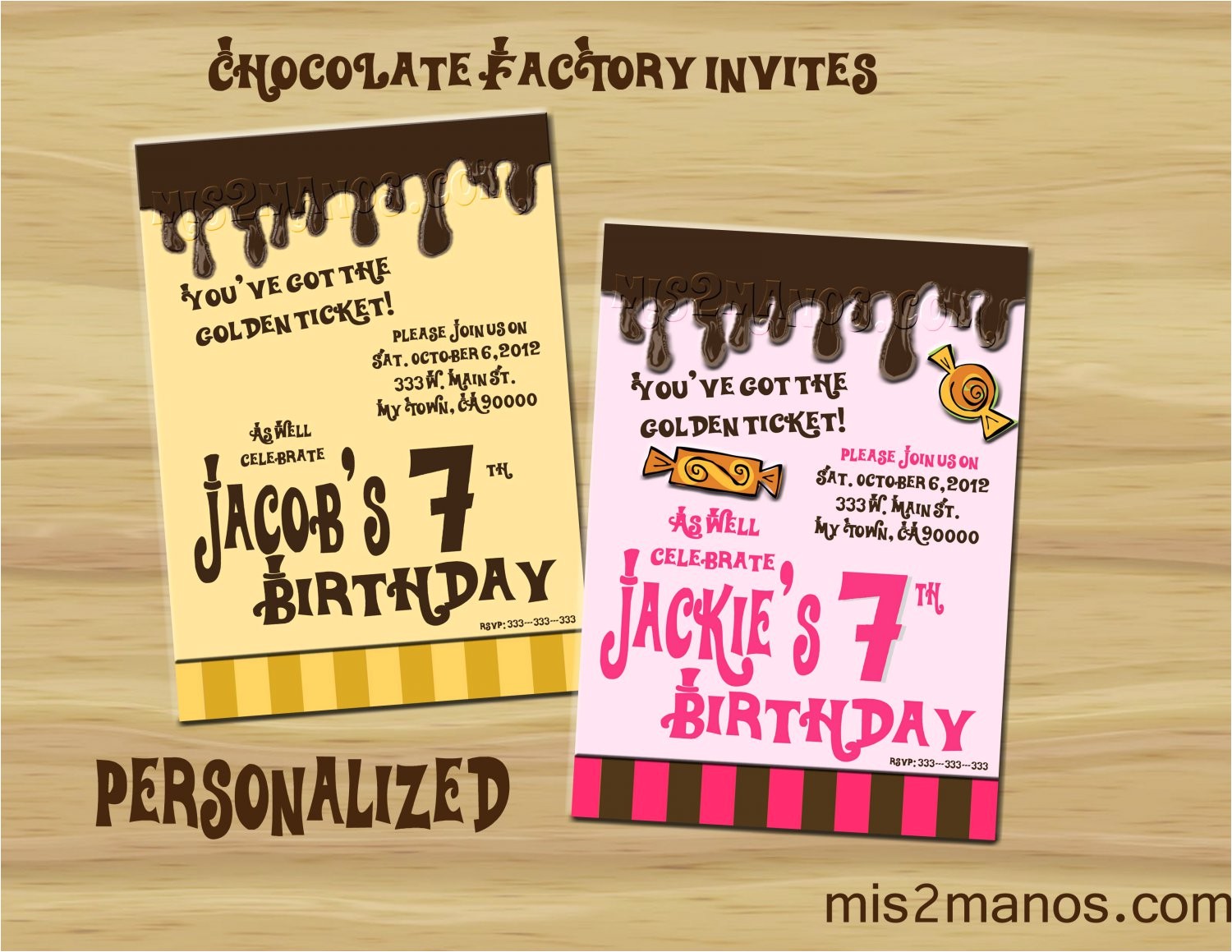 Willy Wonka Party Invitations Printable Free Willy Wonka Inspired Invitation Party Invitations
