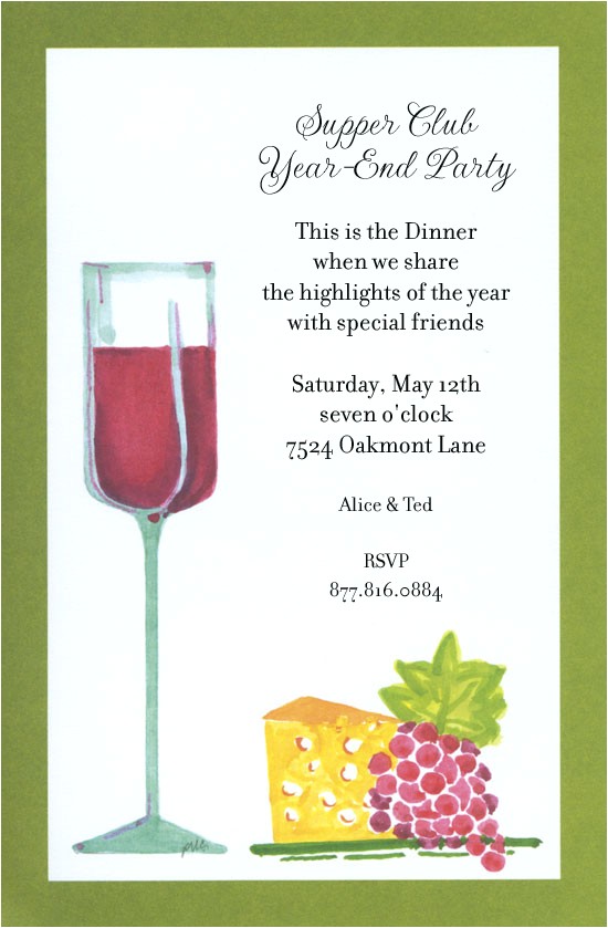 Wine and Cheese Party Invitation Template Free Wine and Cheese Party Invitations Polka Dot Design