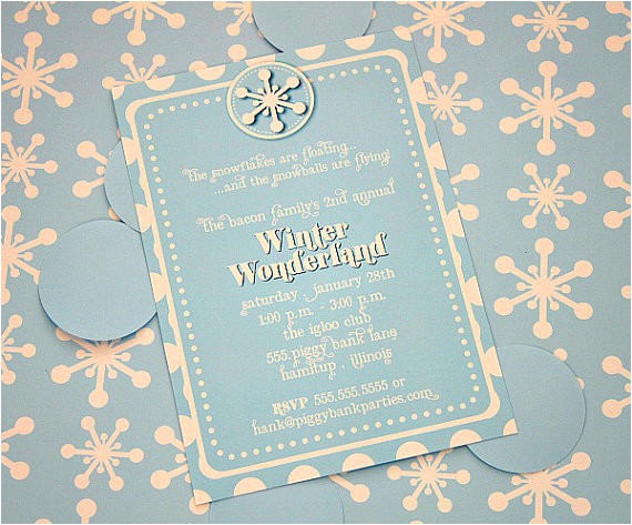 Winter Wonderland Party Invitation Ideas Winter Wonderland Invitations Template Best Template