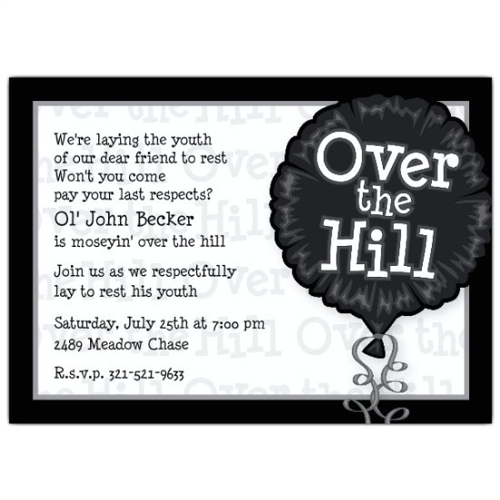 Wording for 40th Birthday Party Invitation 8 40th Birthday Invitations Ideas and themes Sample