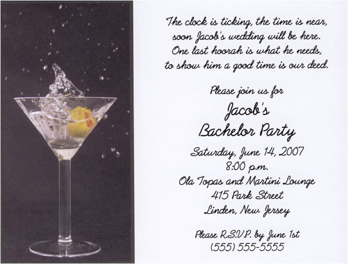 Wording for Bachelor Party Invitations Bachelor Party Invitation Template Cimvitation