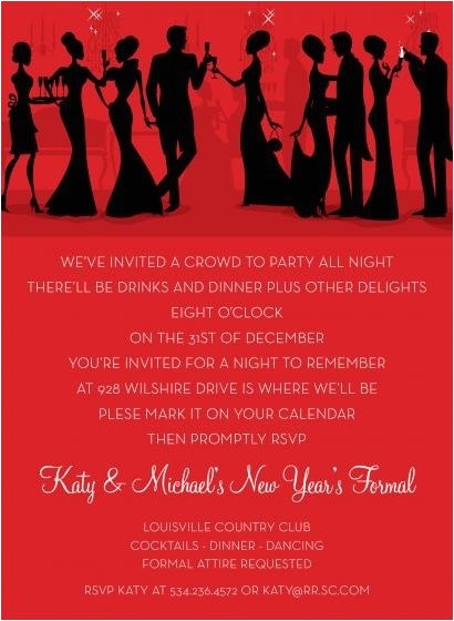 Wording for New Years Eve Party Invite New Years Eve Invitation Wording Template Resume Builder