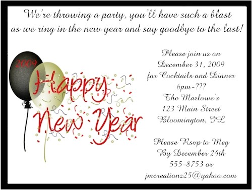 Wording for New Years Eve Party Invite New Years Eve Invitation Wording Template Resume Builder