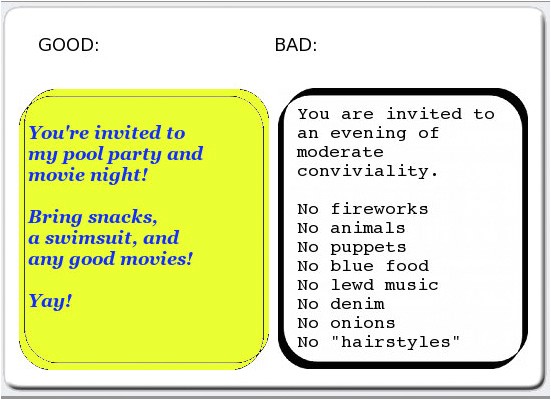 Write An Invitation to A Party How to Write An Invitation to A Party Cimvitation