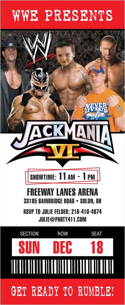 Wwe Birthday Party Invitations Free Wrestling Birthday Party Ideas Photo 17 Of 17 Catch My Wwe Birthday Party Invitations Free Wrestling Birthday Party Ideas Photo 17 Of 17 Catch My