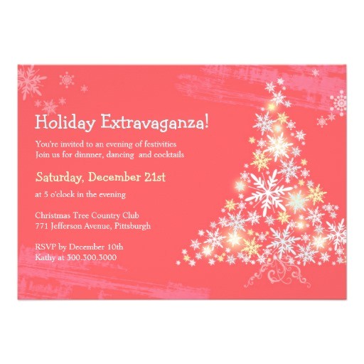 Year End Party Invitation Wording 6 Best Images Of Employee Holiday Party Invitation