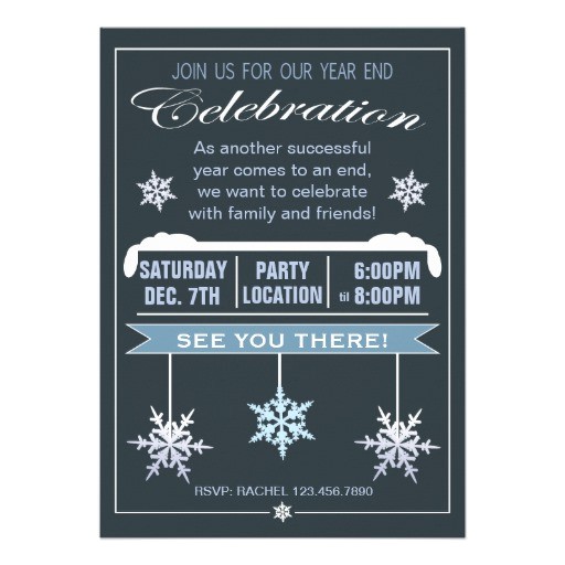 Year End Party Invitation Wording Year End Party Invitation Just B Cause