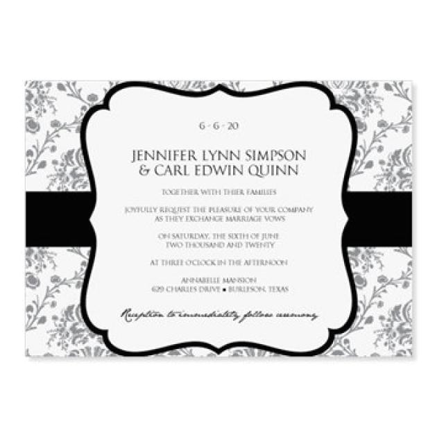 5 X 7 Wedding Invitation Template Free Instant Download Wedding Invitation Template Victorian