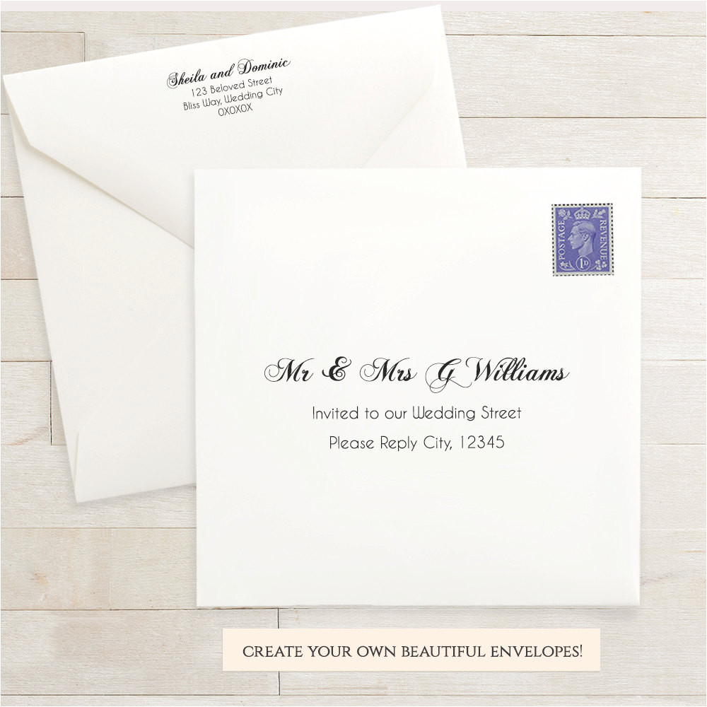 6 X 6 Wedding Invitation Template Printable Wedding 6x6 Envelope Template 6 X 6 Invitation