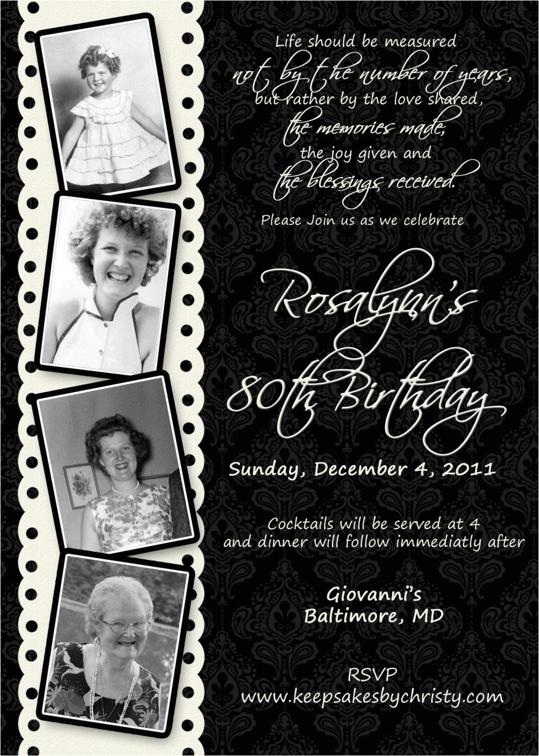 80th Birthday Invitation Template Uk 15 Sample 80th Birthday Invitations Templates Ideas