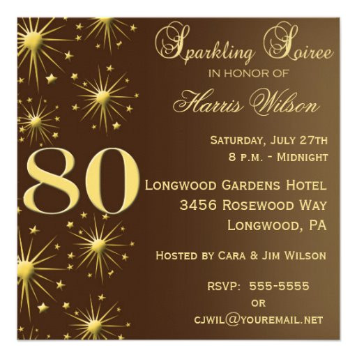 80th Birthday Invitation Template Uk 80th Birthday Invitations Zazzle