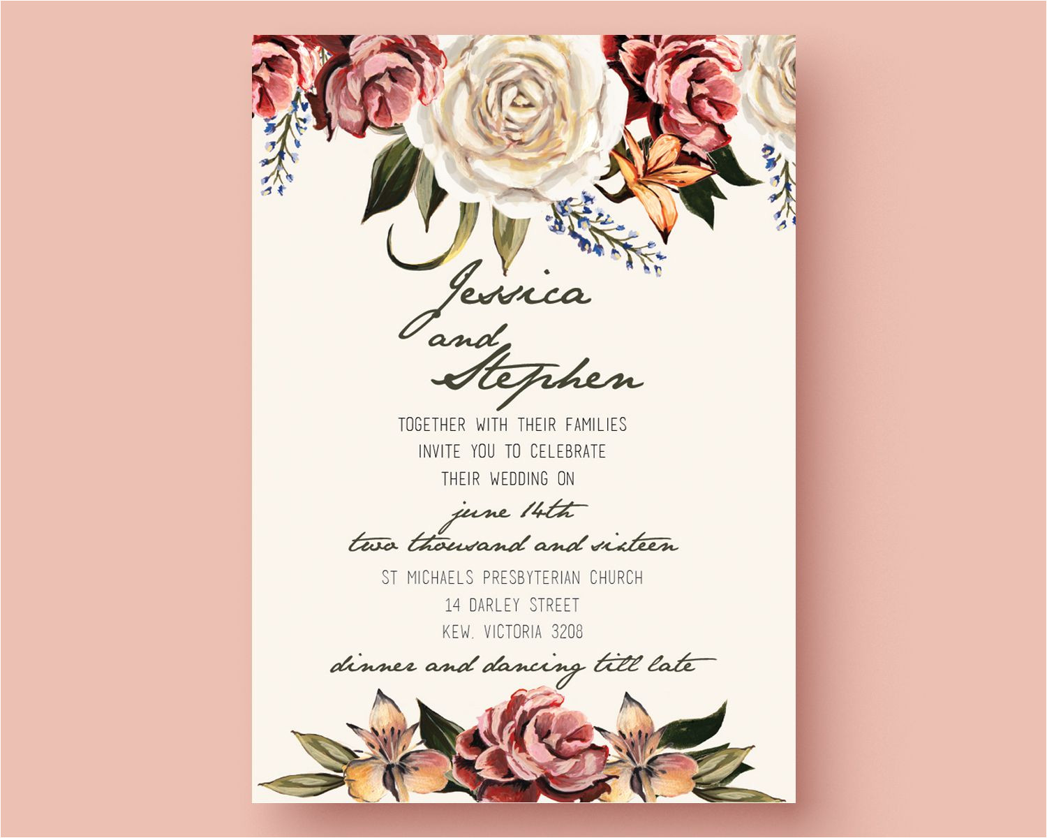 Adobe Illustrator Wedding Invitation Template Free Get the Template Free Download This is An Adobe
