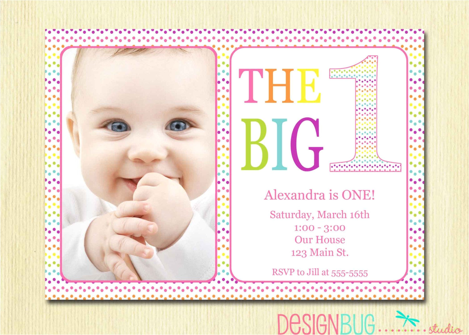 Baby Birthday Invitation Template Rainbow First Birthday Invitation Baby Girl Diy Photo Baby Birthday Invitation Template Rainbow First Birthday Invitation Baby Girl Diy Photo