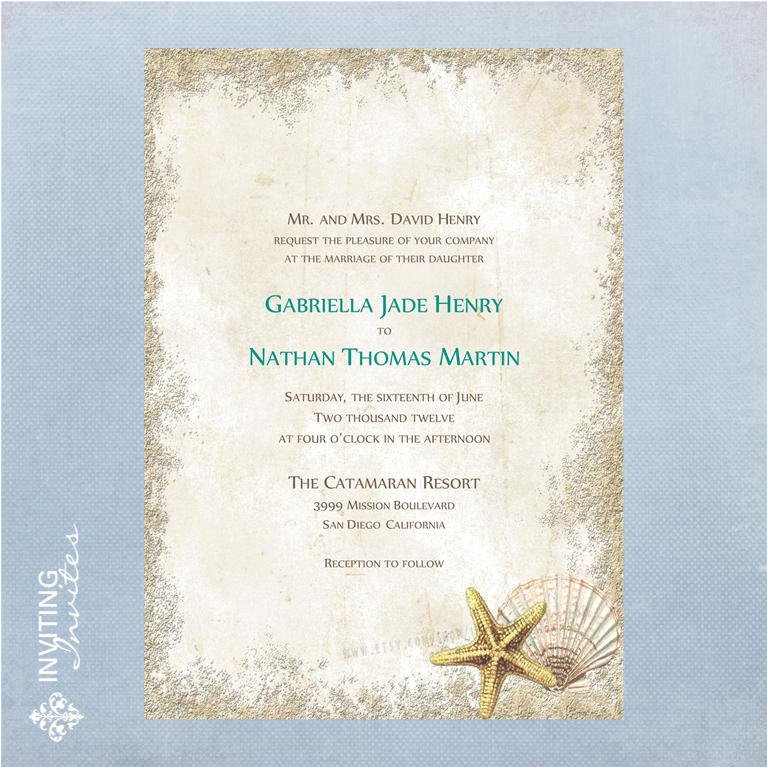 Beach Wedding Invitation Template Beach Wedding Invitation Templates Free