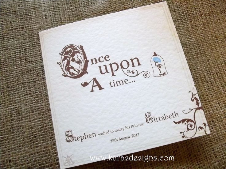 Beauty and the Beast Wedding Invitation Template Beauty and the Beast Wedding Invitations Sndclsh Com