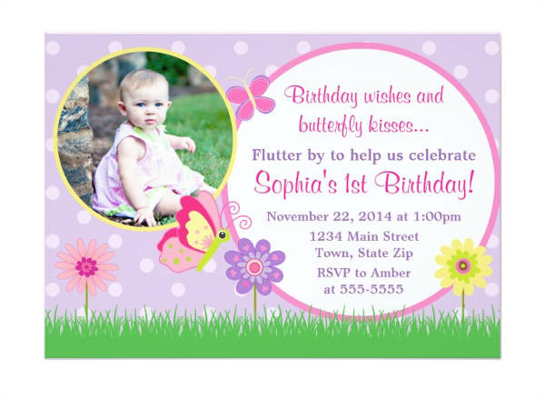 Birthday Invitation butterfly Template butterfly Invitation Templates 10 Free Psd Vector Ai