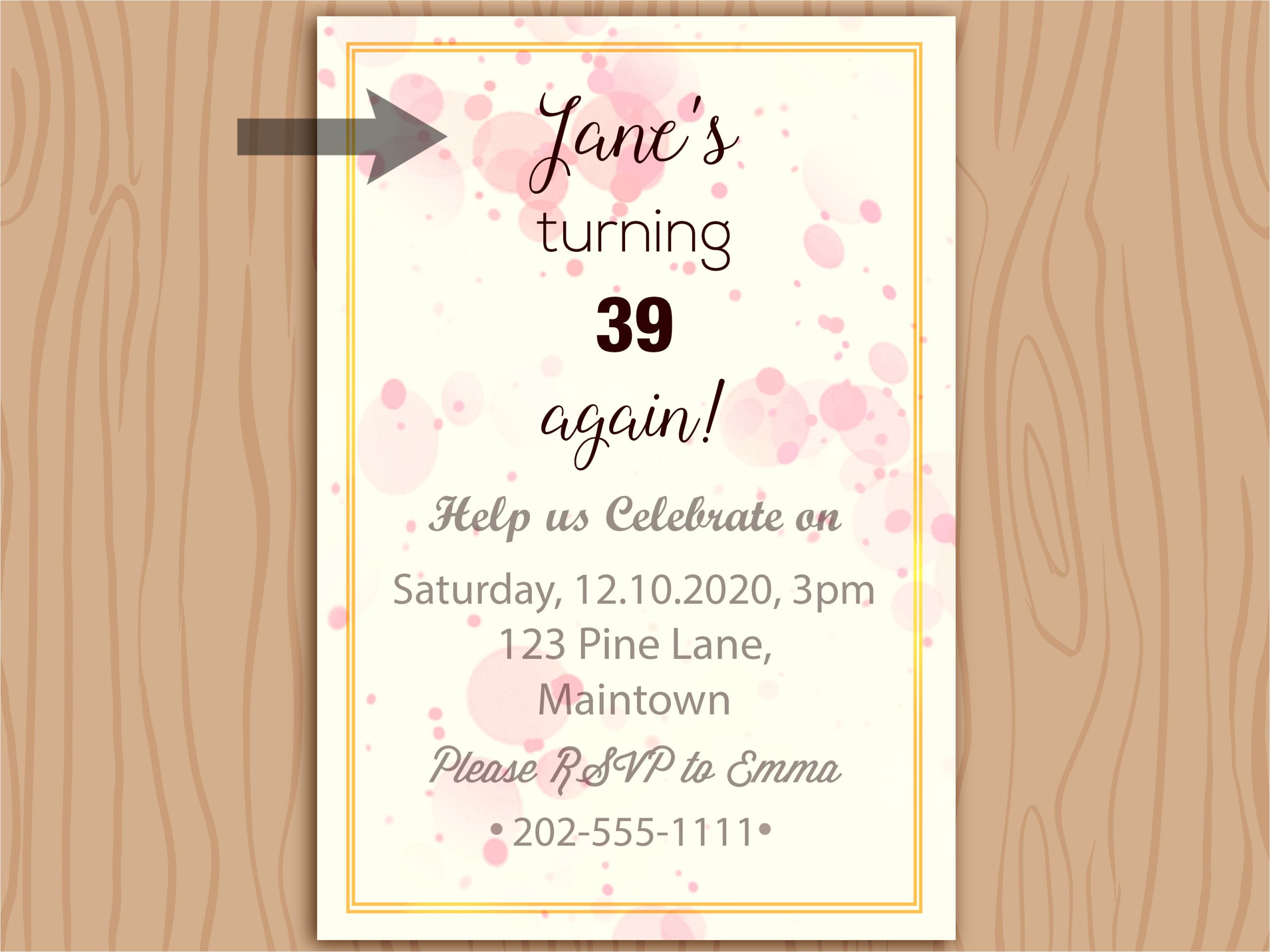 Birthday Invitation format In English How to Write A Birthday Invitation 14 Steps with Pictures