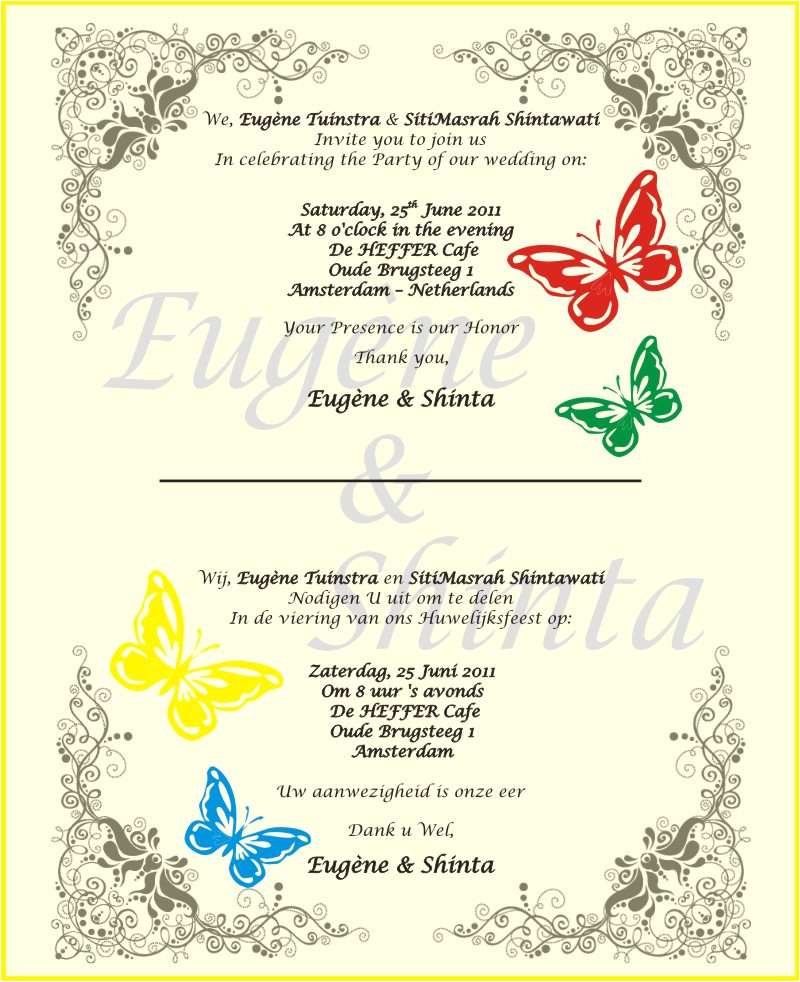 Birthday Invitation format In English Sample Of Wedding Invitation Card In English