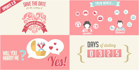 Birthday Invitation Template after Effects 20 Best Wedding Invitation Video Templates after Effects