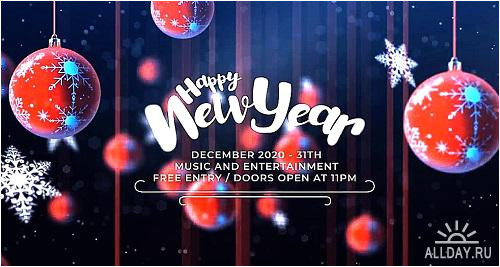 Birthday Invitation Template after Effects Christmas Party Invitation 328215 after Effects