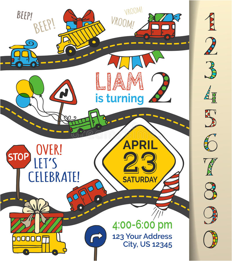 Birthday Invitation Template for Boy Vector Birthday Invitation Template for Boy Stock Vector Birthday Invitation Template for Boy Vector Birthday Invitation Template for Boy Stock Vector