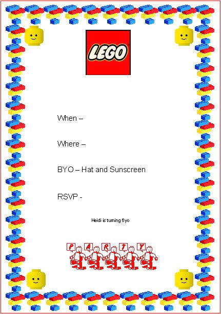 Birthday Invitation Template Lego 40th Birthday Ideas Lego Birthday Invitation Templates