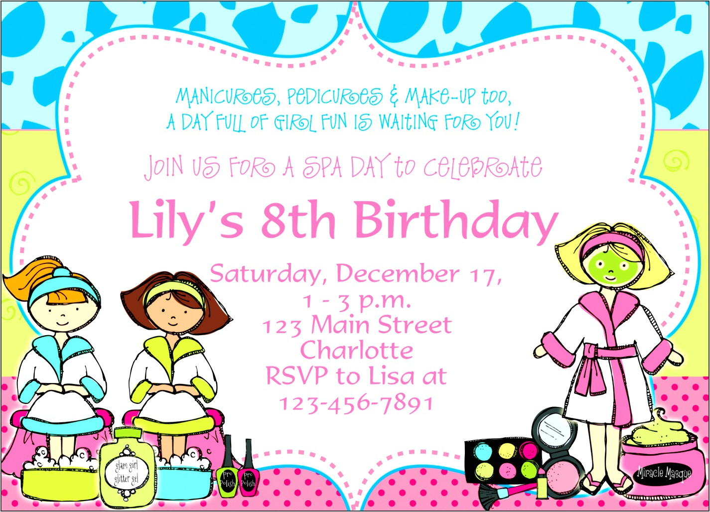 Birthday Invitation Template Maker 4 Birthday Party Invitation Maker Sampletemplatess