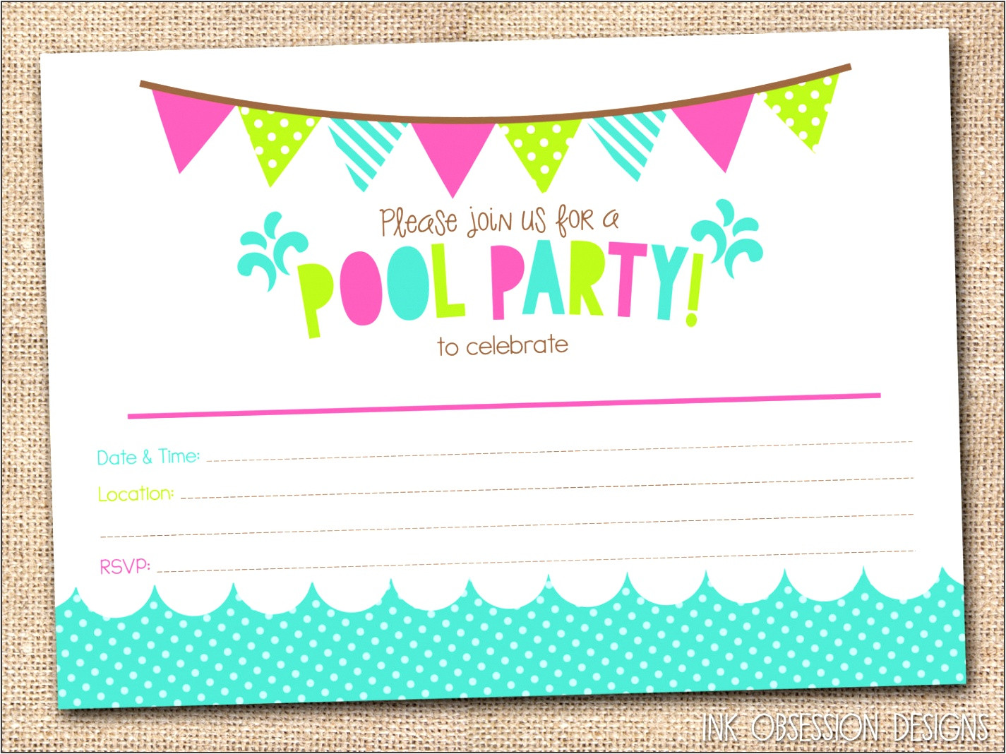 Birthday Invitation Template Maker 4 Birthday Party Invitation Maker Sampletemplatess