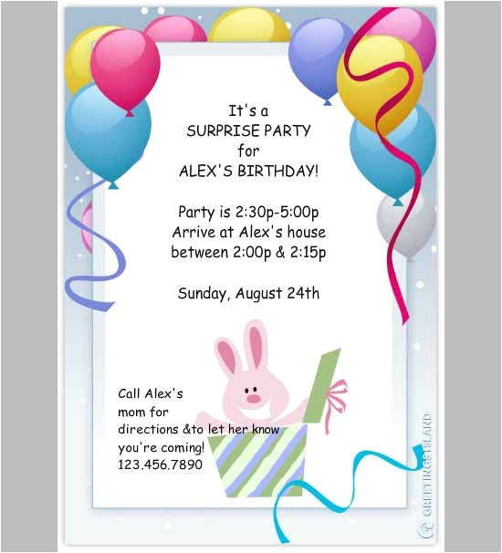 Birthday Invitation Template Pdf Party Invitation Template Download In Psd Pdf