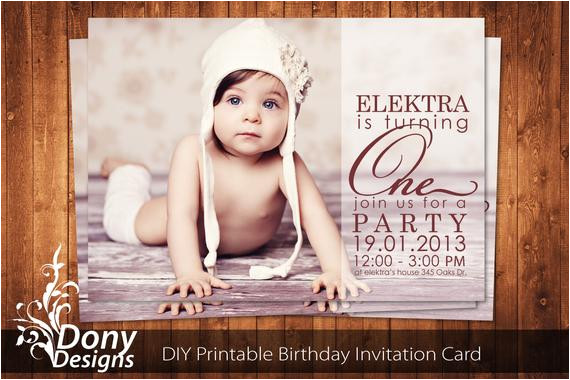 Birthday Invitation Template Photoshop Buy 1 Get 1 Free Photo Birthday Invitation Photocard Photoshop