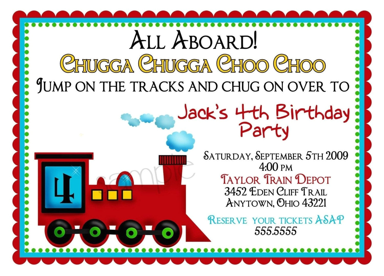 Birthday Invitation Template Train Train Invitations Train Invites Train Birthday Invitations