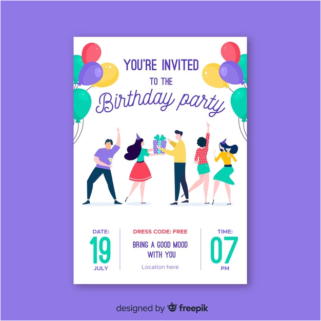 Birthday Invitation Templates Vector Free Download Flat Design Birthday Invitation Template Vector Free Birthday Invitation Templates Vector Free Download Flat Design Birthday Invitation Template Vector Free