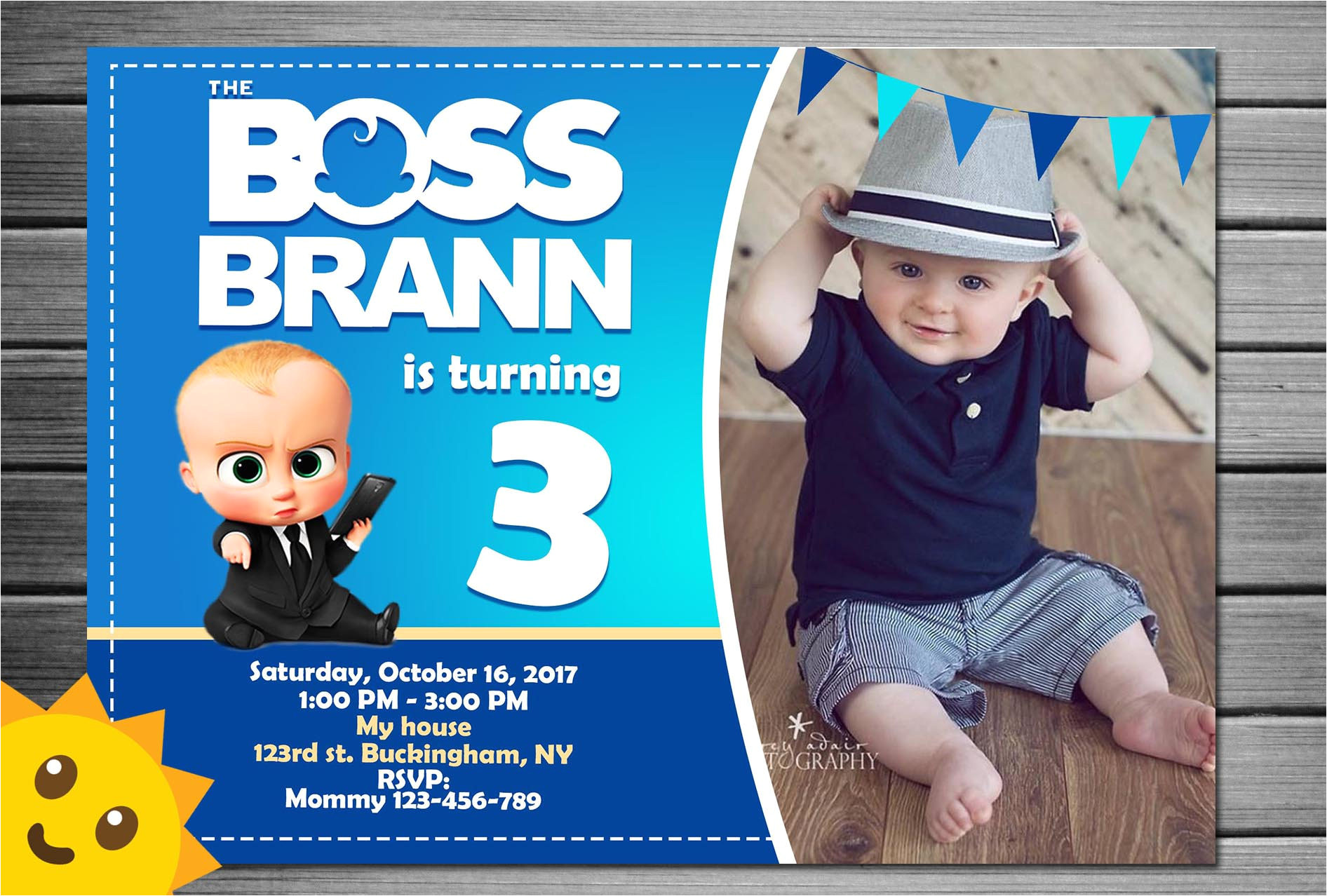 Boss Baby Birthday Invitation Template Boss Baby Invitation Boss Baby Birthday Invitation Boss Baby
