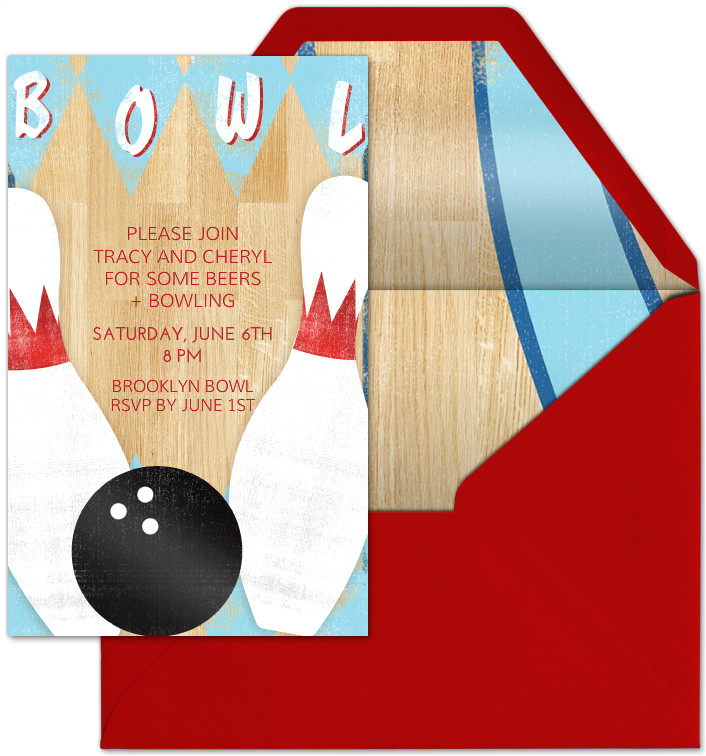 Bowling Party Invitation Template 24 Outstanding Bowling Invitation Templates Designs