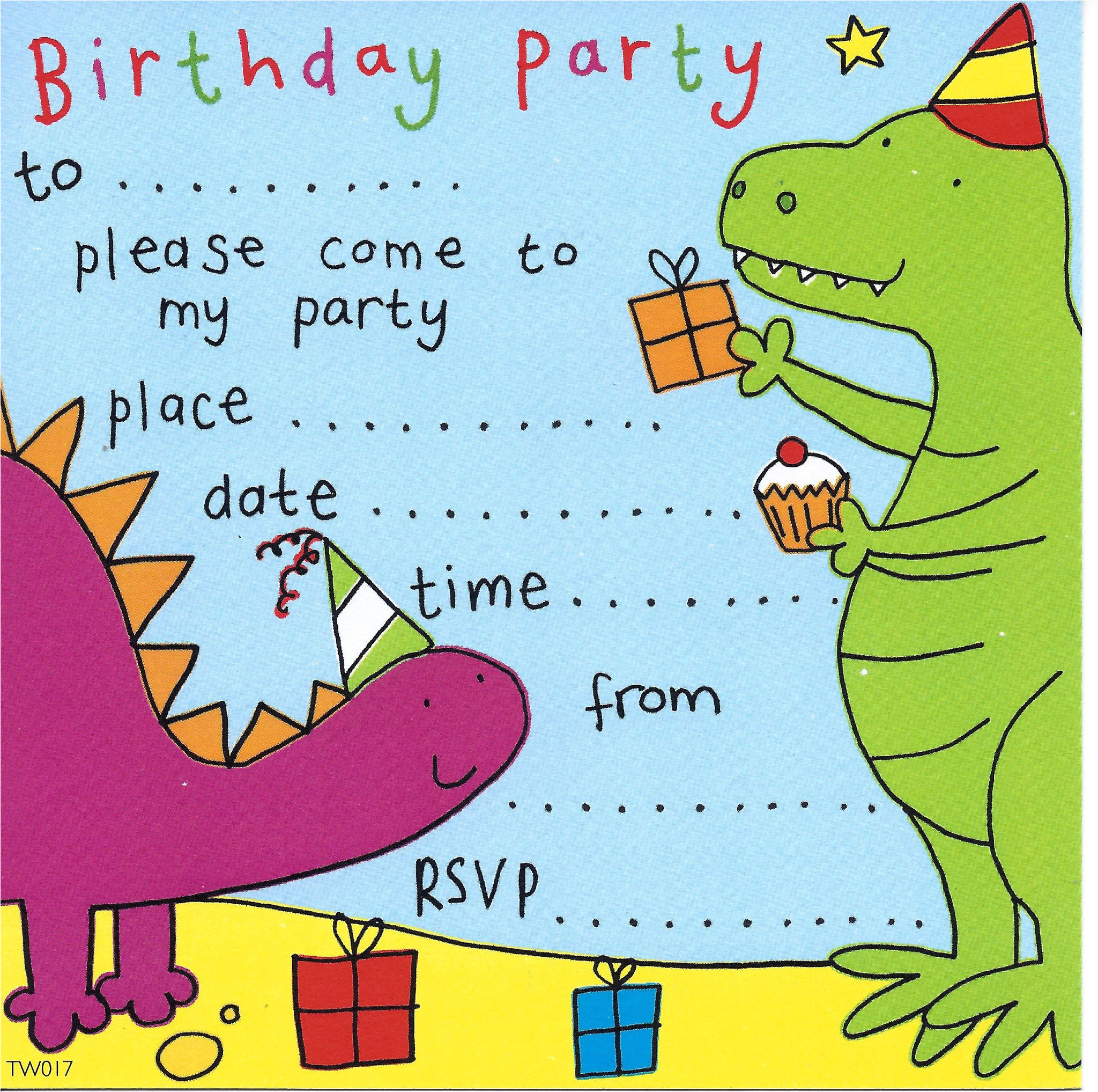 Childrens Party Invitation Template Party Invitations Birthday Party Invitations Kids Party