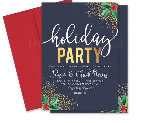 Christmas Party Invitation Template Download 37 Christmas Party Invitation Templates Psd Vector Ai