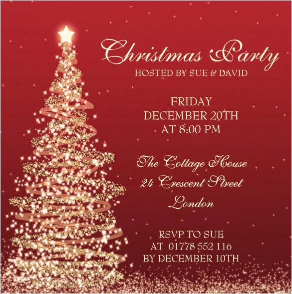 Christmas Party Invitation Template Word Christmas Invitation Template 26 Free Psd Eps Vector