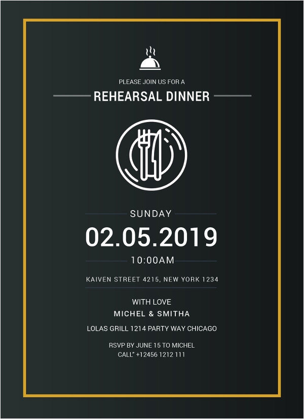 Dinner Party Invitation Template 50 Printable Dinner Invitation Templates Psd Ai Free