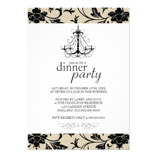 Dinner Party Invitation Template Word Fancy Dinner Party Invitations Zazzle Com Partay