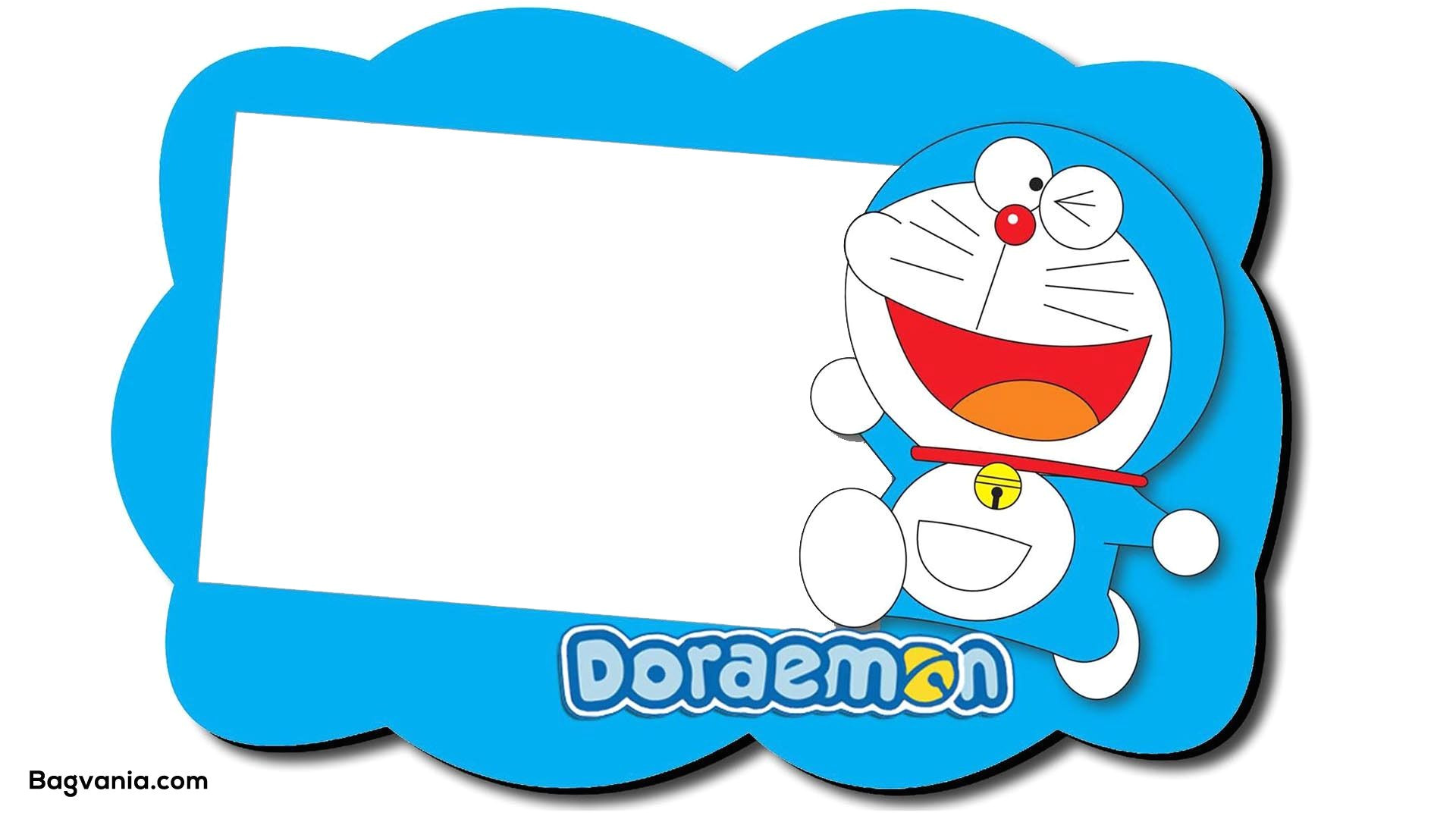 Doraemon Birthday Invitation Template Free Printable Doraemon Birthday Invitations Bagvania