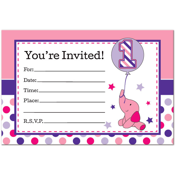 Elephant Birthday Invitation Template Elephant Birthday Invitations Ideas Bagvania Free